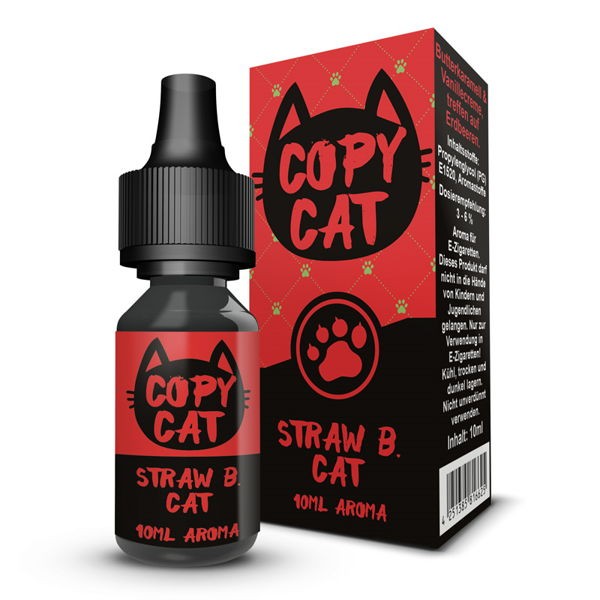  Copy Cat Aroma Straw B. Cat Flasche Verpackung