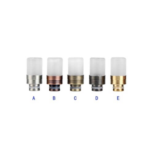 510er Frostglas Edelstahl DripTip