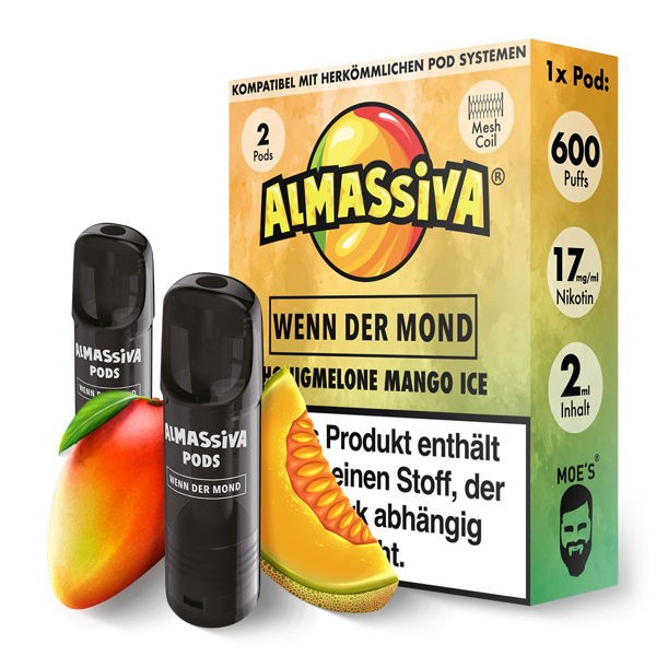 Wenn der Mond Prefilled Ersatz Pod Al Massiva Geschmack