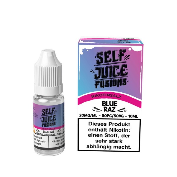 Blue Raz Nikotinsalz Liquid Self Juice Fusions 20 mg