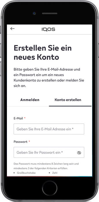 Iqos registrieren