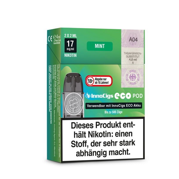 Mint Prefilled Pod Innocigs ECO