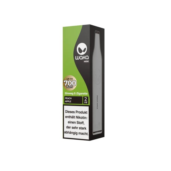WAKA Mini Disposable Einweg E-Zigarette Peach Apple