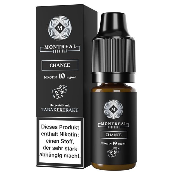 Chance Nikotinsalz Liquid Montreal Original 10 mg
