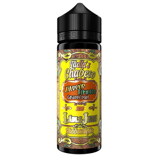 Chabeso Zitrone Limette Grapefruit Aroma Lädla Juice