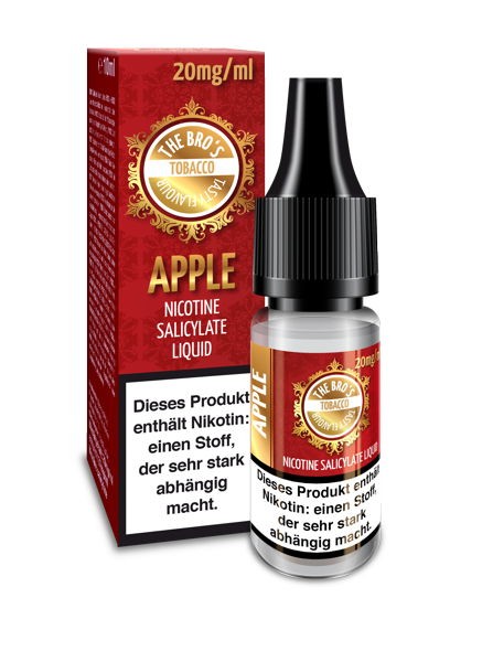 Apple Nikotinsalz Liquid The Bro's