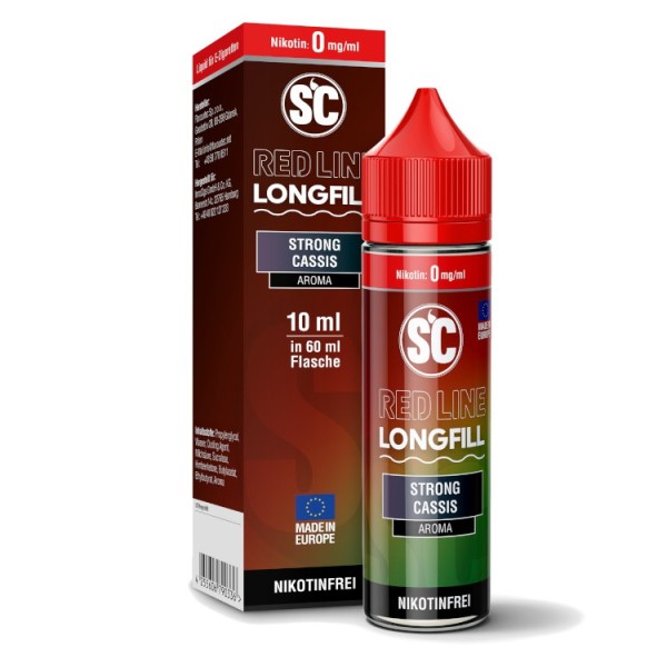 Strong Cassis Longfill Aroma SC Red Line