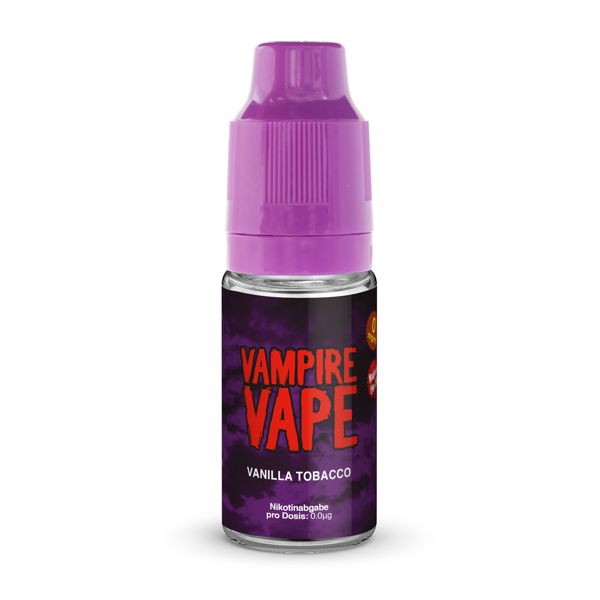 Vanilla Tobacco Liquid Vampire Vape Flasche