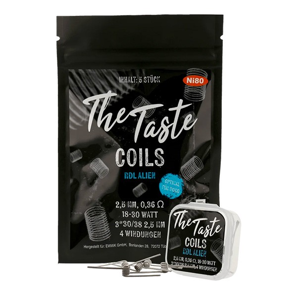 RDL Alien 0.36 Ohm Ni80 Fertigwicklung Coil THE TASTE Produktbild
