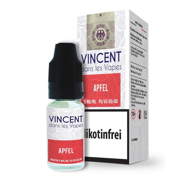 Apfel Liquid Vincent 0 mg/ml