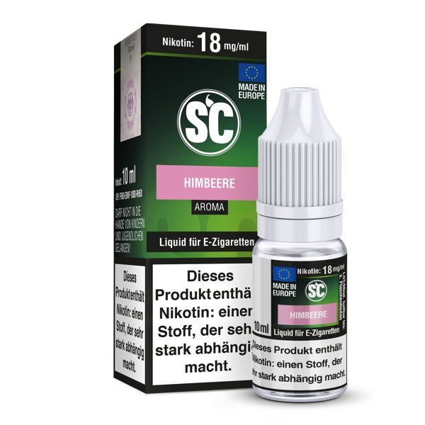 Himbeere SC Liquid Beispielbild 18 mg/ml