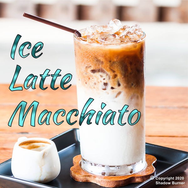 Ice Latte Macchiato Aroma Shadow Burner