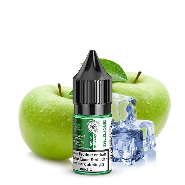 Green Delicous Nikotinsalz Liquid Vaping Gorilla Geschmack