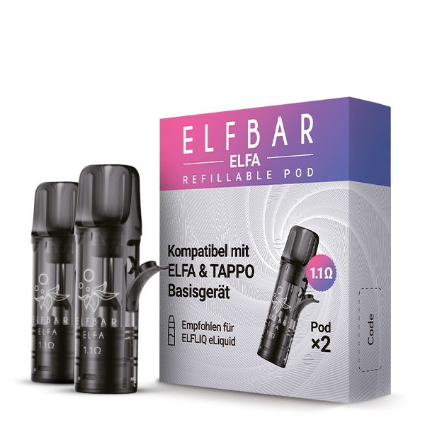 Refillable Pod Leerpod ELFA Elf Bar Zwei Stück