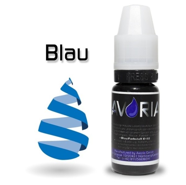 Avoria Lebensmittelfarbe in Blau