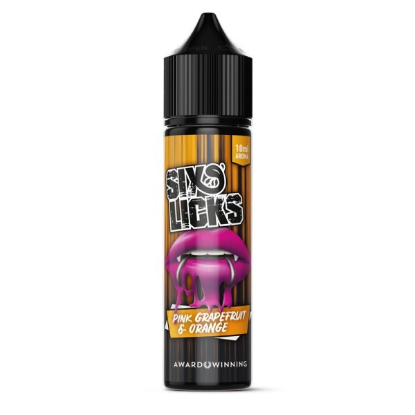 Pink Grapefruit Orange Aroma Six Licks