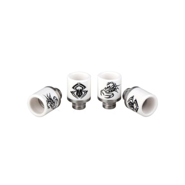 Keramik Edelstahl Skorpion Spinne Drip Tip