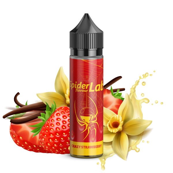 Spider Lab Crazy Strawberry Longfill Aroma
