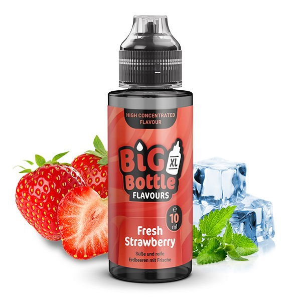Fresh Strawberry Longfill Aroma Big Bottle Geschmack