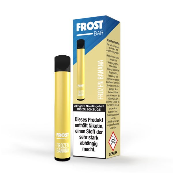 Dr. Frost Bar Disposable E-Zigarette Frozen Banana