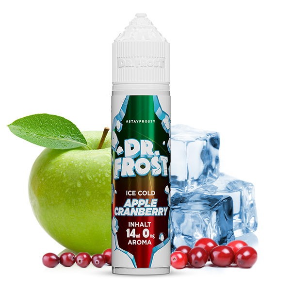 Apple & Cranberry Ice Aroma Dr. Frost Geschmack