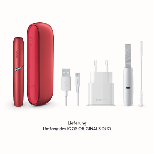 IQOS ORIGINALS DUO Kit - Tabakerhitzer – Slate (in 4 Farben erhältlich) für HEETS  Tabak Sticks, unsere Alternative zur E Zigarette : : Fashion