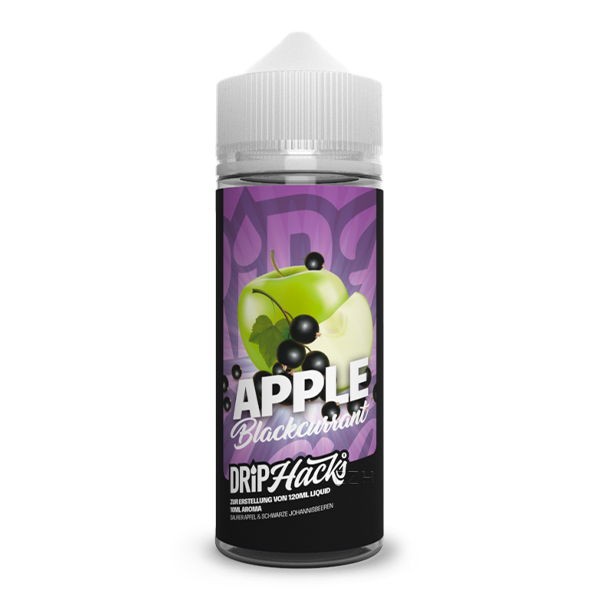 Apple Blackcurrant Longfill Aroma Drip Hacks Flasche