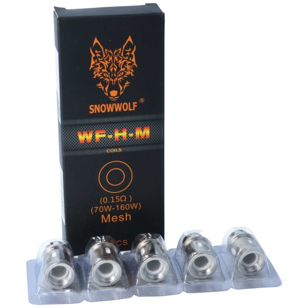 Snowwolf / Siegelei WF-H-M Verdampferköpfe Coils 0,15 Ohm