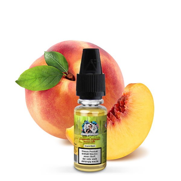 Monstaahh Peach Nikotinsalz Liquid Dampfdidas Geschmack