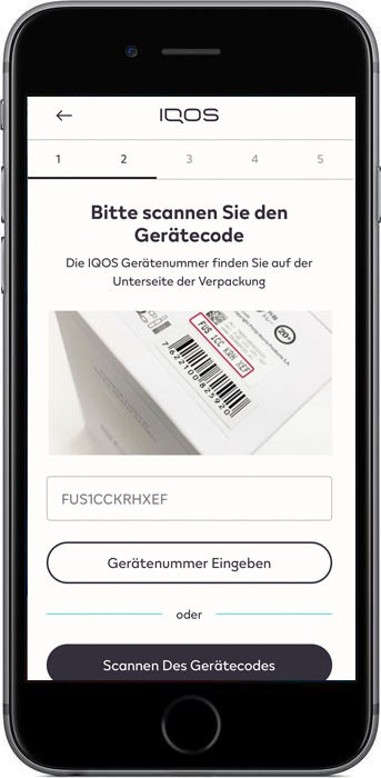 Iqos Registrierung