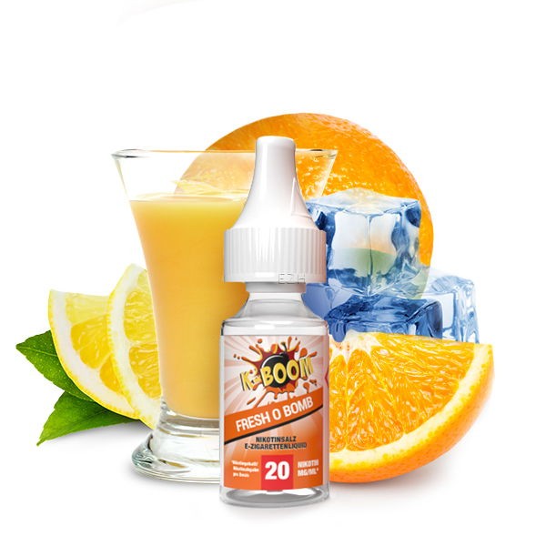 Fresh O Bomb Nikotinsalz Liquid K-Boom