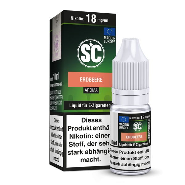 Erdbeere SC Liquid Beispielbild 18 mg/ml