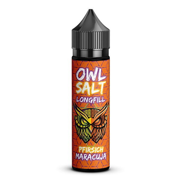 Pfirsich Maracuja Longfill Aroma OWL Salt Flasche