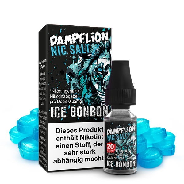 Ice Bonbon Nikotinsalz Liquid Dampflion 20 mg/ml Geschmack