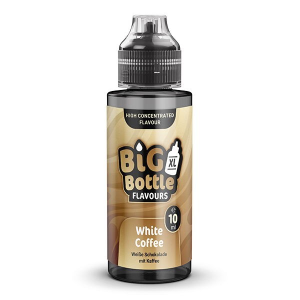 White Coffee Longfill Aroma Big Bottle Flasche