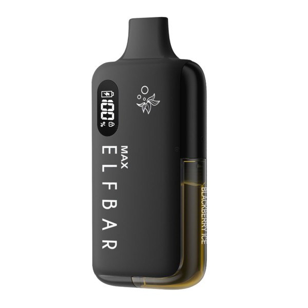 Elf Bar MAX Prefilled Vape Black Akkuträger