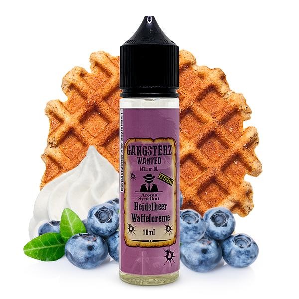 Heidelbeere Waffelcreme Longfill Aroma Gangsterz