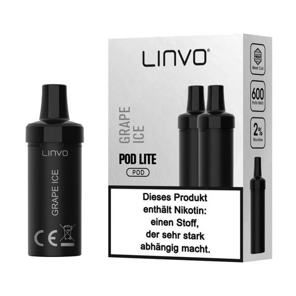 Grape Ice Prefilled Pod Lite LINVO BAR