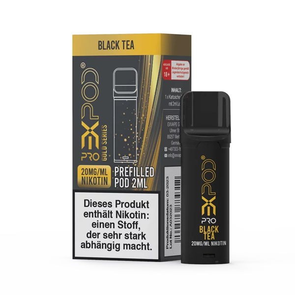 Black Tea Gold Series Prefilled Pod ExPod Pro