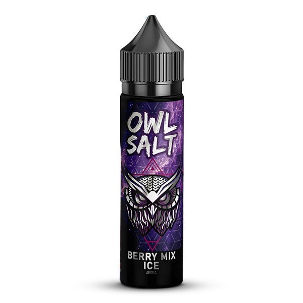 Berry Mix Ice Longfill Aroma OWL Salt Flasche