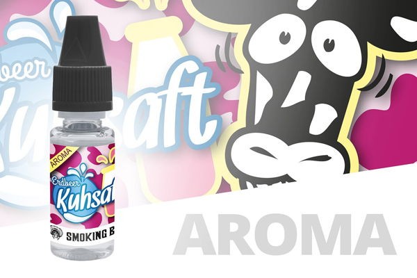 Erdbeer Kuhsaft Aroma Smoking Bull