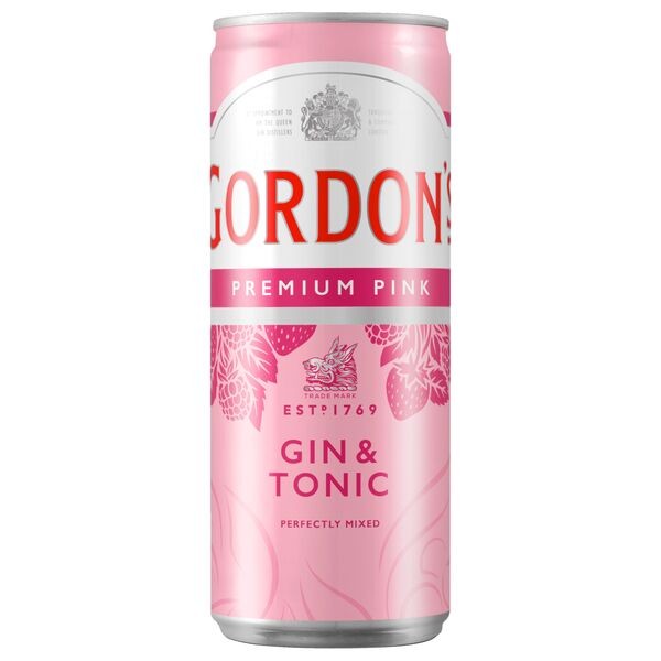 Gordon's Premium Pink Gin & Tonic Dose