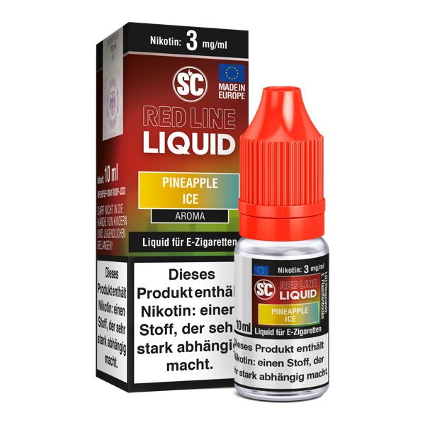 Pineapple Ice SC Red Line Liquid 3 mg/ml