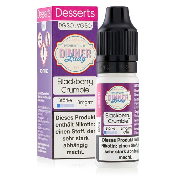 Blackberry Crumble Liquid DINNER Lady