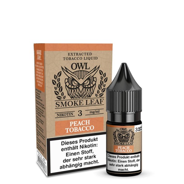 Peach Tobacco Liquid OWL Smoke Leaf 3 mg/ml