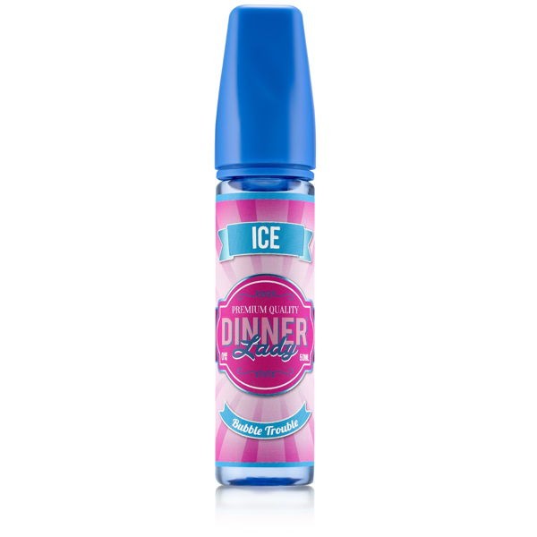 Bubble Trouble ICE Liquid Tuck Shop DINNER Lady