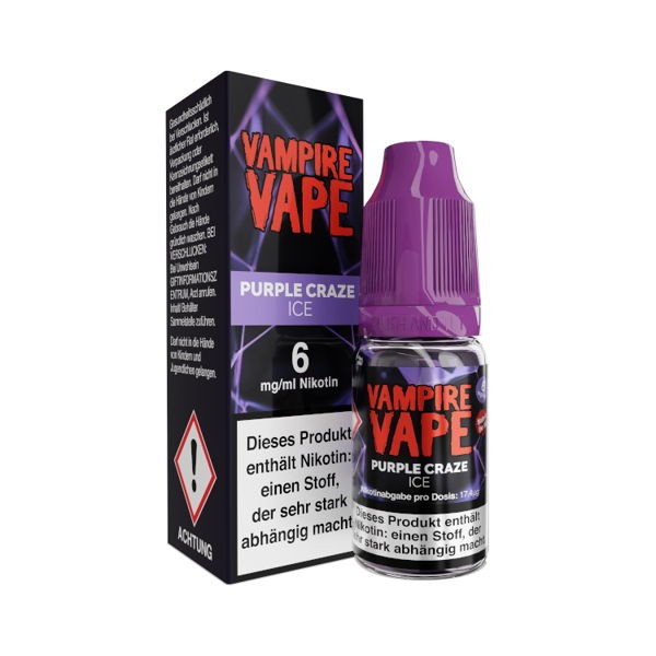 Purple Craze Ice Liquid Vampire Vape 6 mg/ml