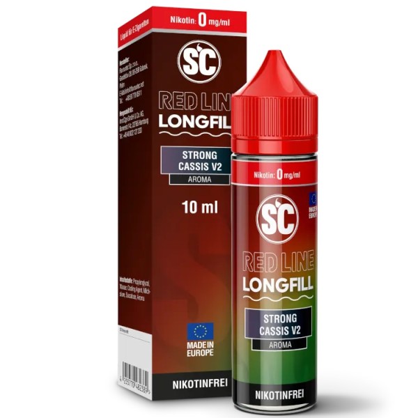 Strong Cassis V2 Longfill Aroma SC Red Line