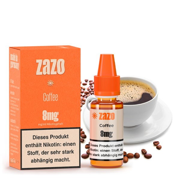 Coffee Liquid Zazo 8 mg/ml