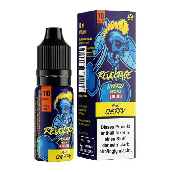 Blue Cherry Hybrid Nikotinsalz Liquid Revoltage 10 mg/ml